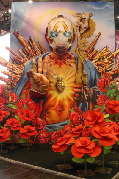 Rosen – 2K Messestand 