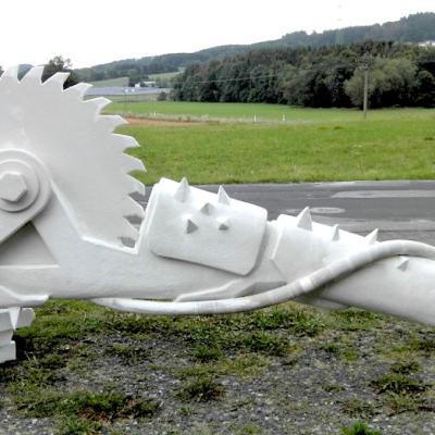 Säge – 2K Messestand 